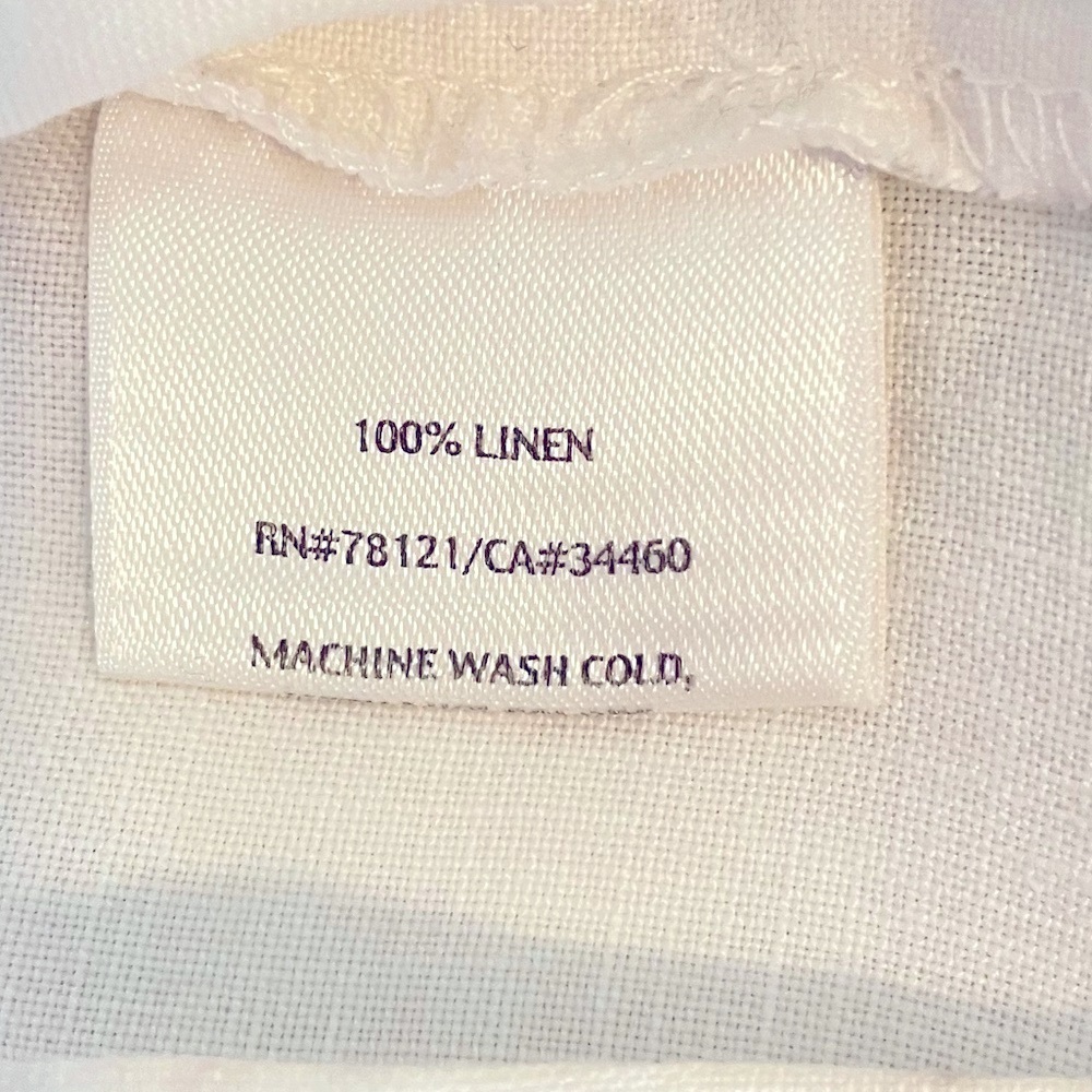 Eileen Fisher Linen Wide Leg Lagenlook Resort Wear Coastal Grandma pant, Size XL - Picture 8 of 11